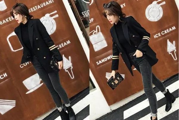 小个子女生适合的西装