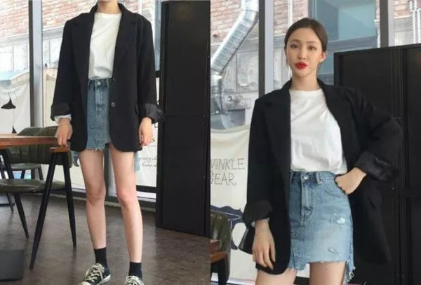 小个子女生适合的西装