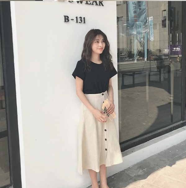半身裙款式图