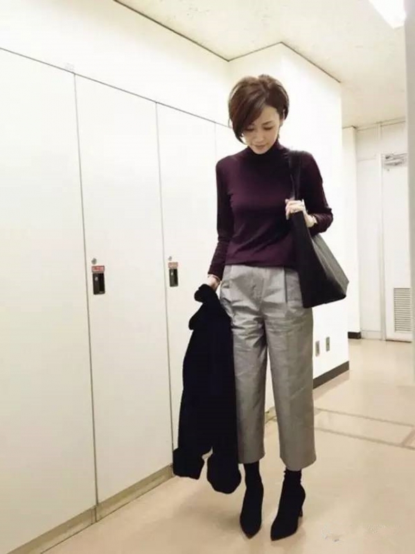 成熟女性穿着搭配 职场女性着装图片