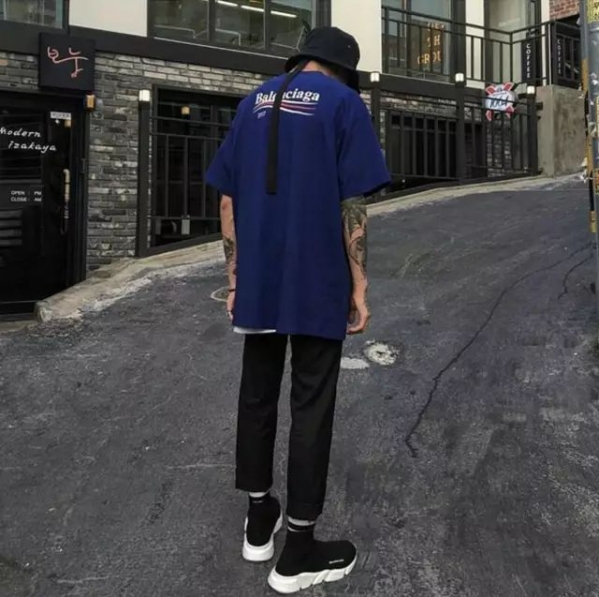 巴黎世家网红 balenciaga袜子鞋