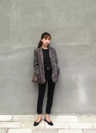 秋天女生西装搭配 国庆旅游穿什么