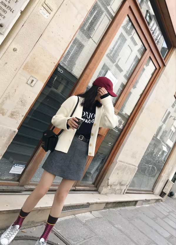 秋天女生西装怎么搭配 国庆旅游穿搭