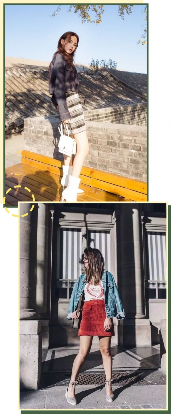 秋冬外套怎么搭配裙子图片 秋冬外套搭配什么衣服