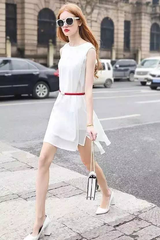 夏天怎么搭配衣服女生图片