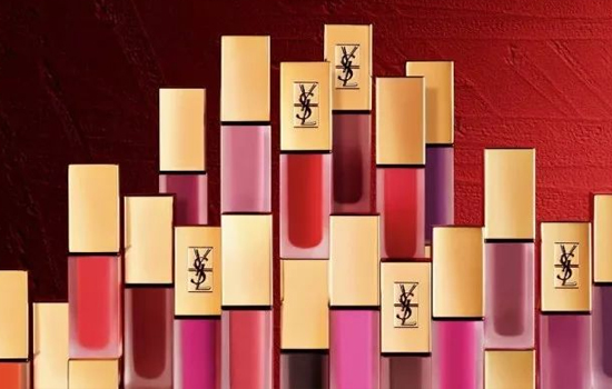 YSL哑光唇釉12试色 YSL唇釉12号