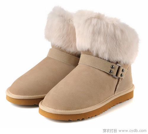 北方大雪 天寒地冻穿毛靴