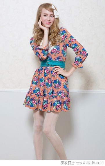 清新婉约碎花香