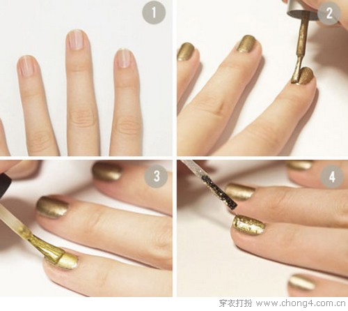 超酷金属美甲DIY
