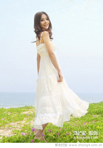 夏季淑女风连衣裙