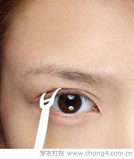 单眼皮变双眼皮DIY教程