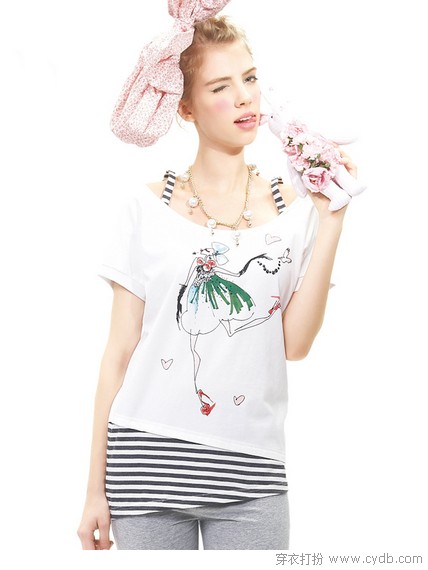 衣服搭得好才能更苗条