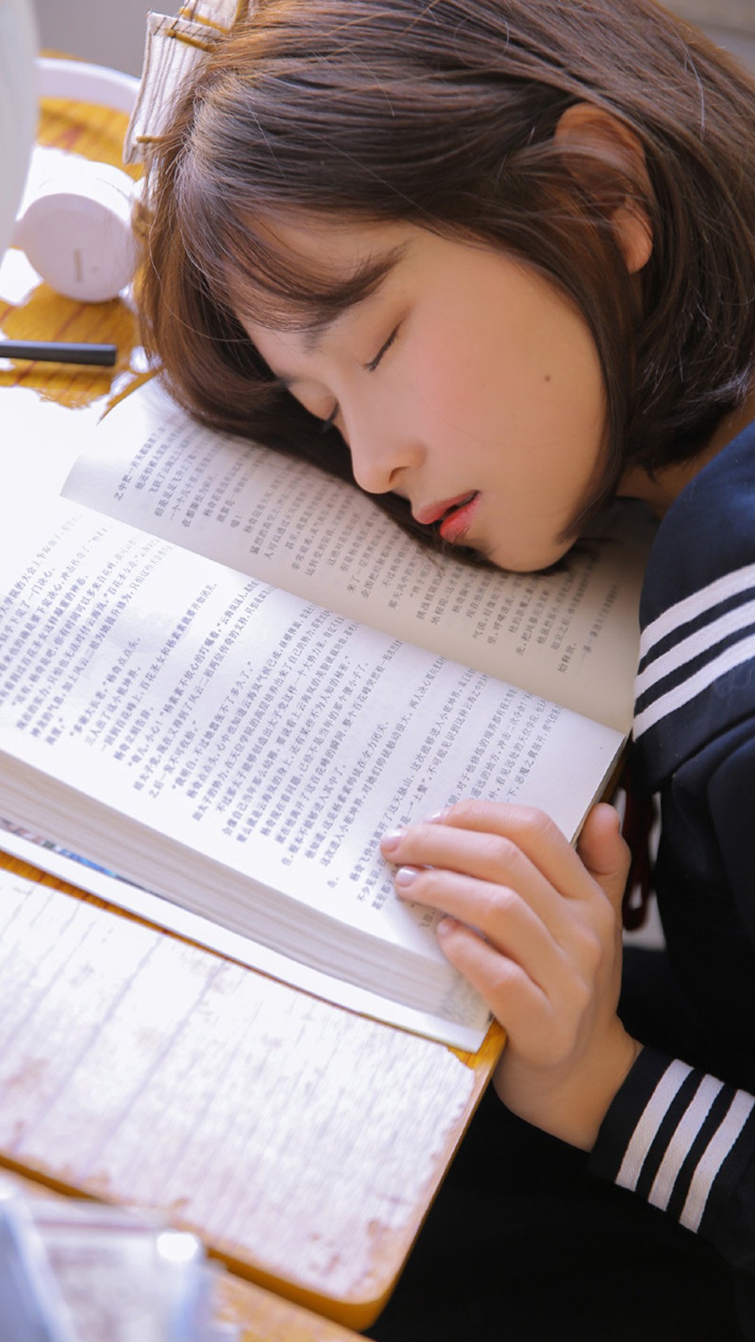 日系JK制服萝莉美女高清手机壁纸