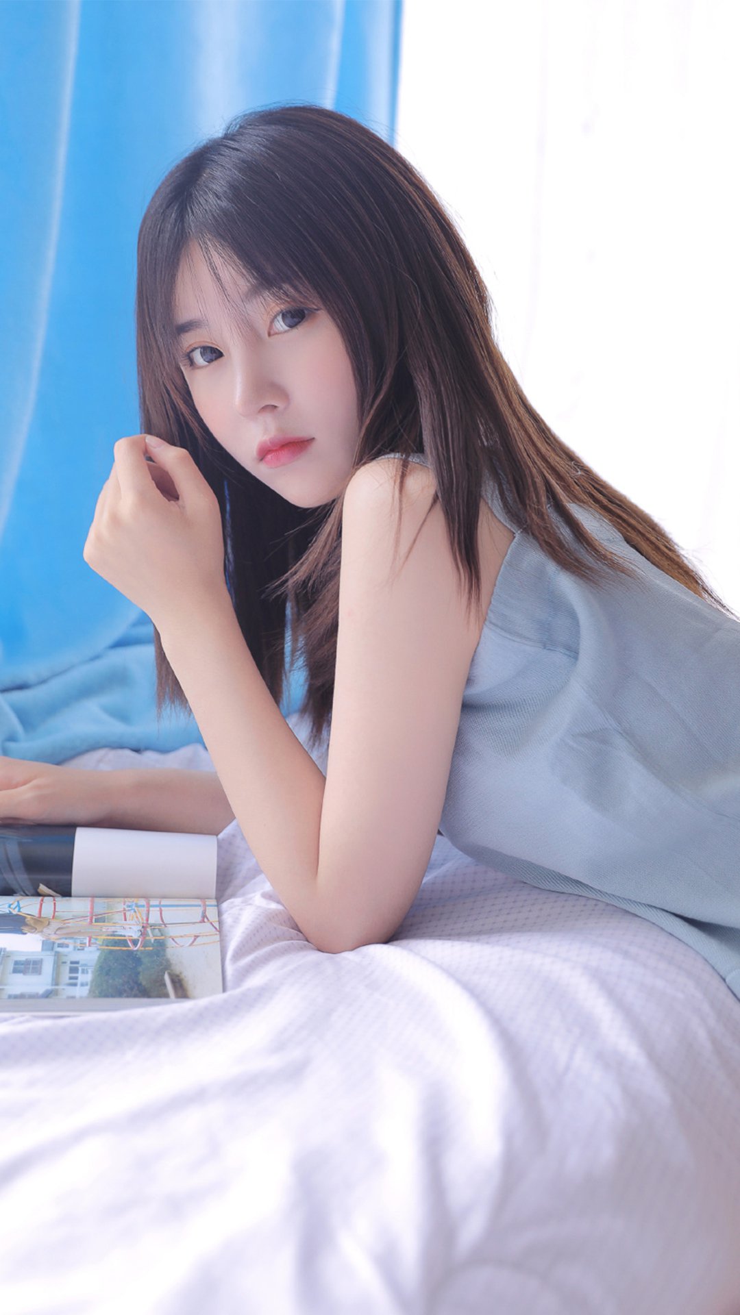 清纯养眼美女元气高清手机壁纸