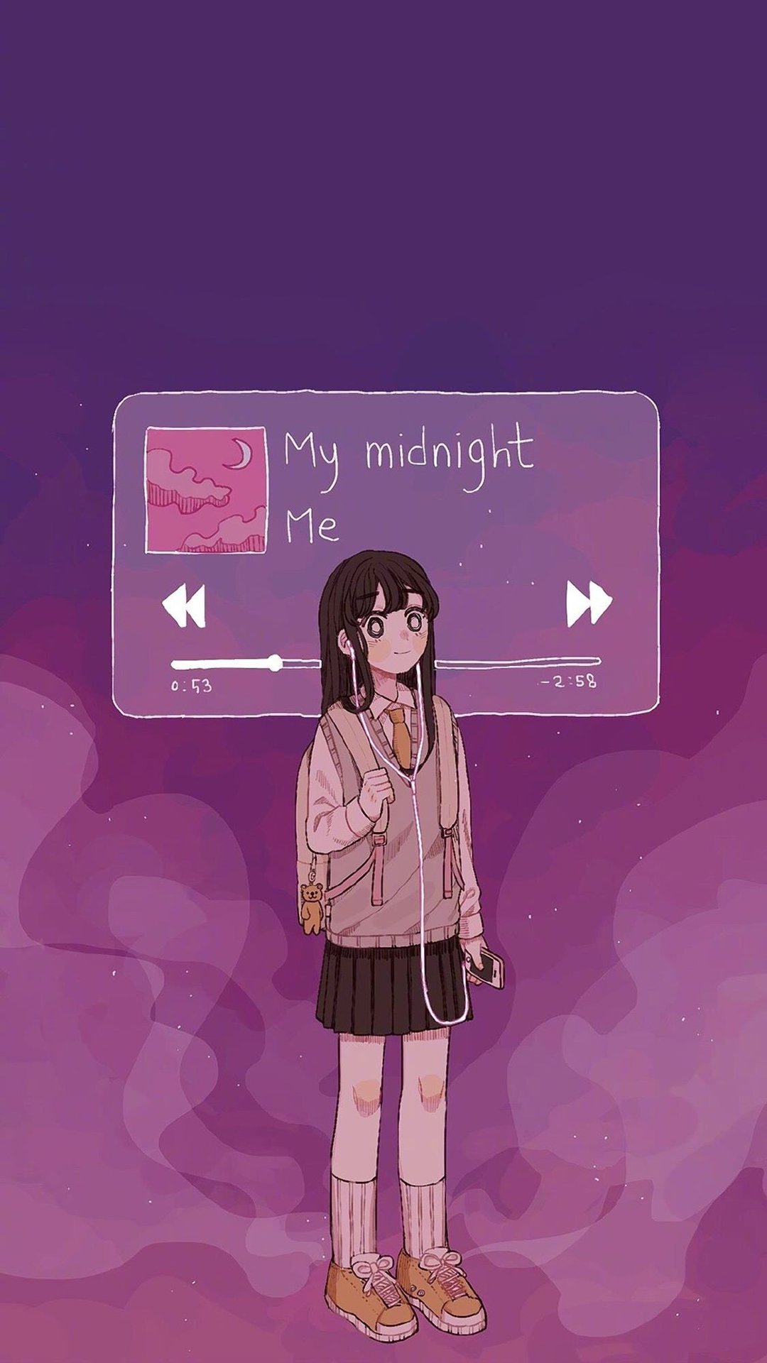 小清新创意插画手机壁纸