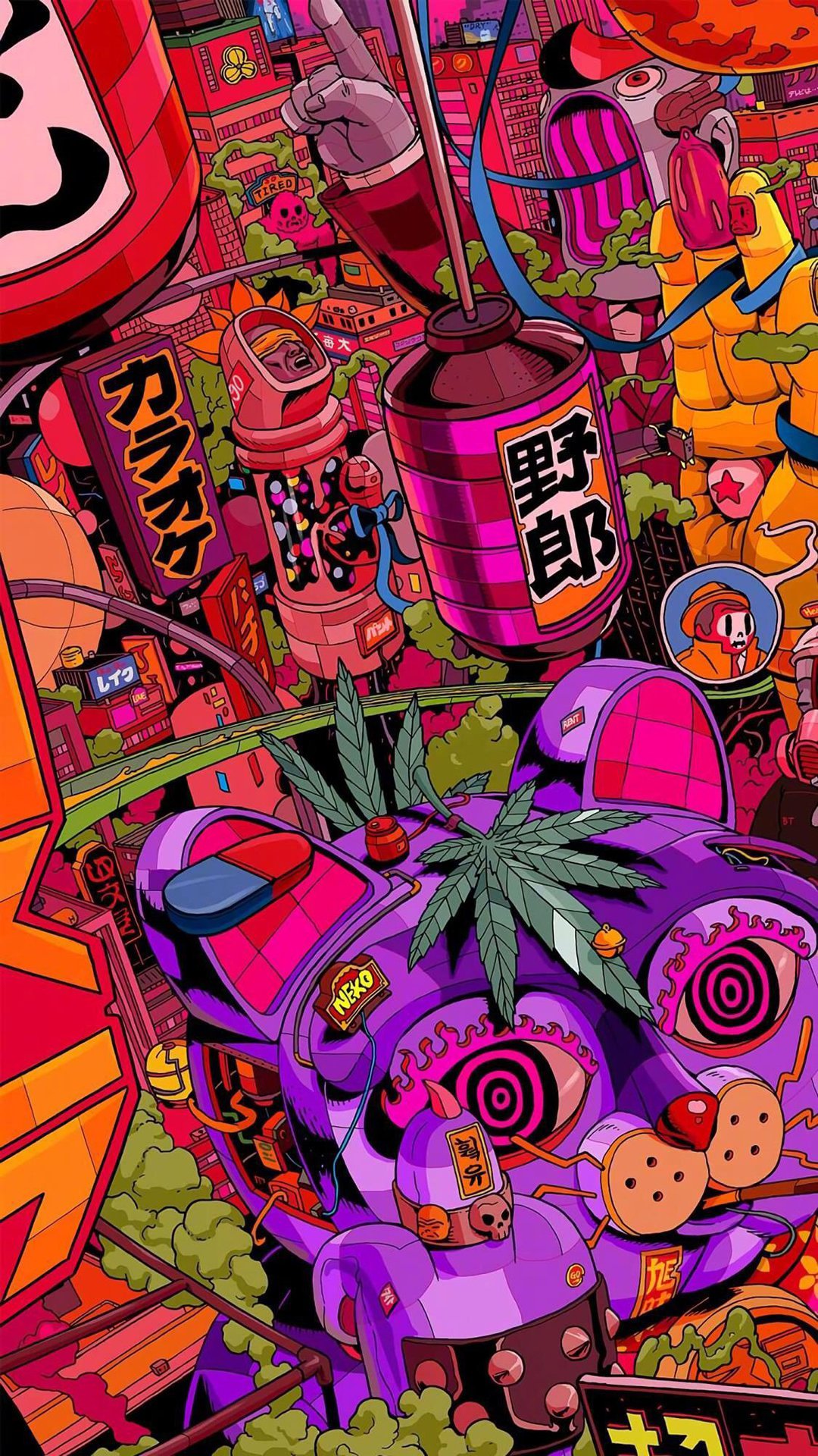 绚丽色彩创意手机壁纸图片