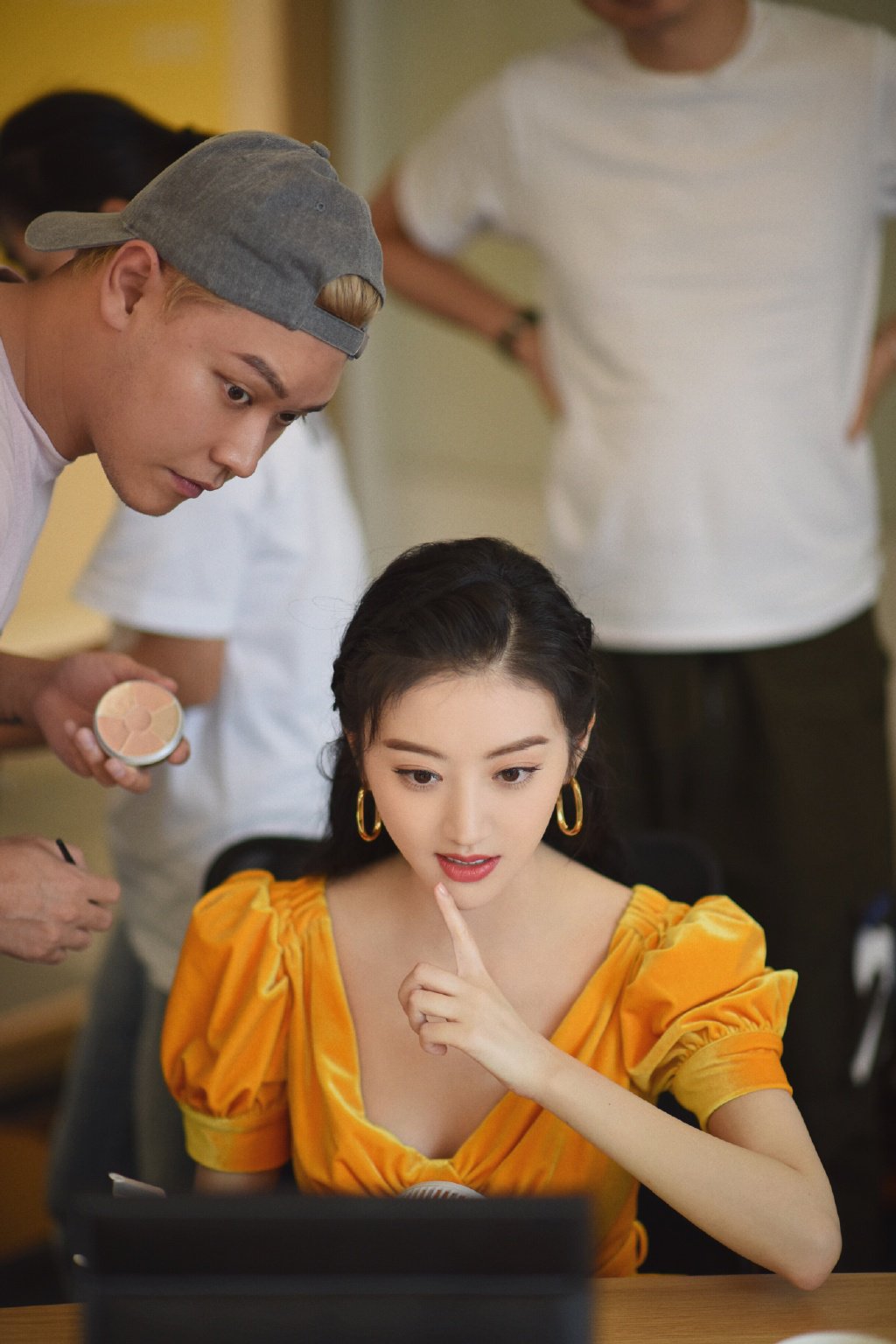 景甜温婉恬静写真图片