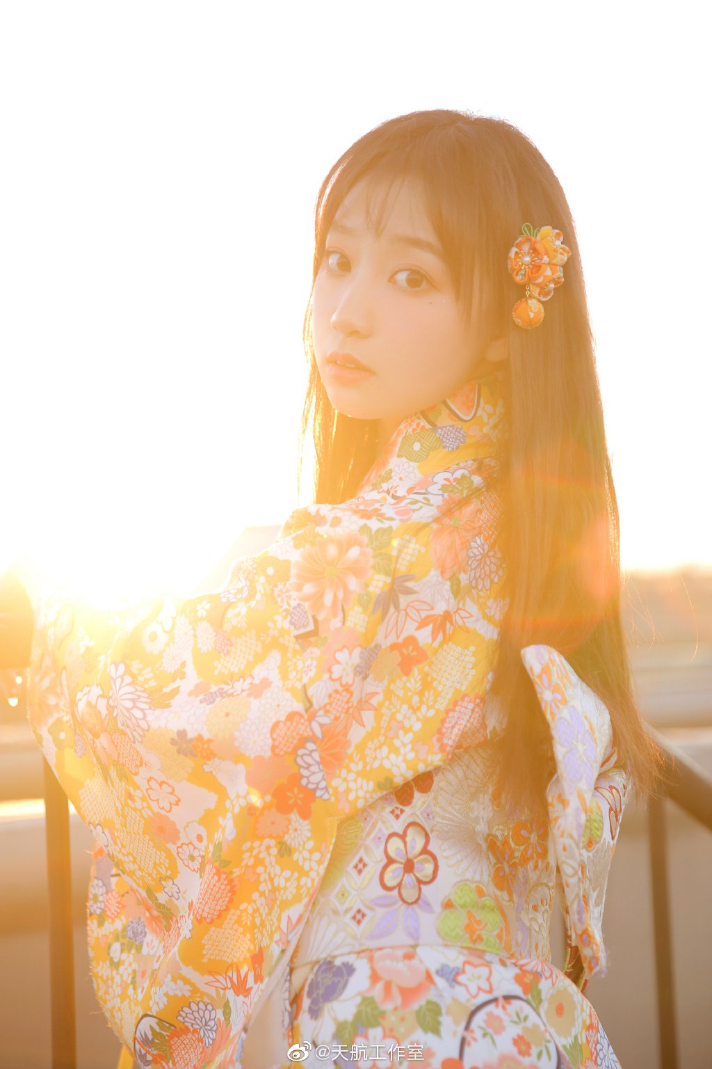 日本和服美女唯美户外美女写真