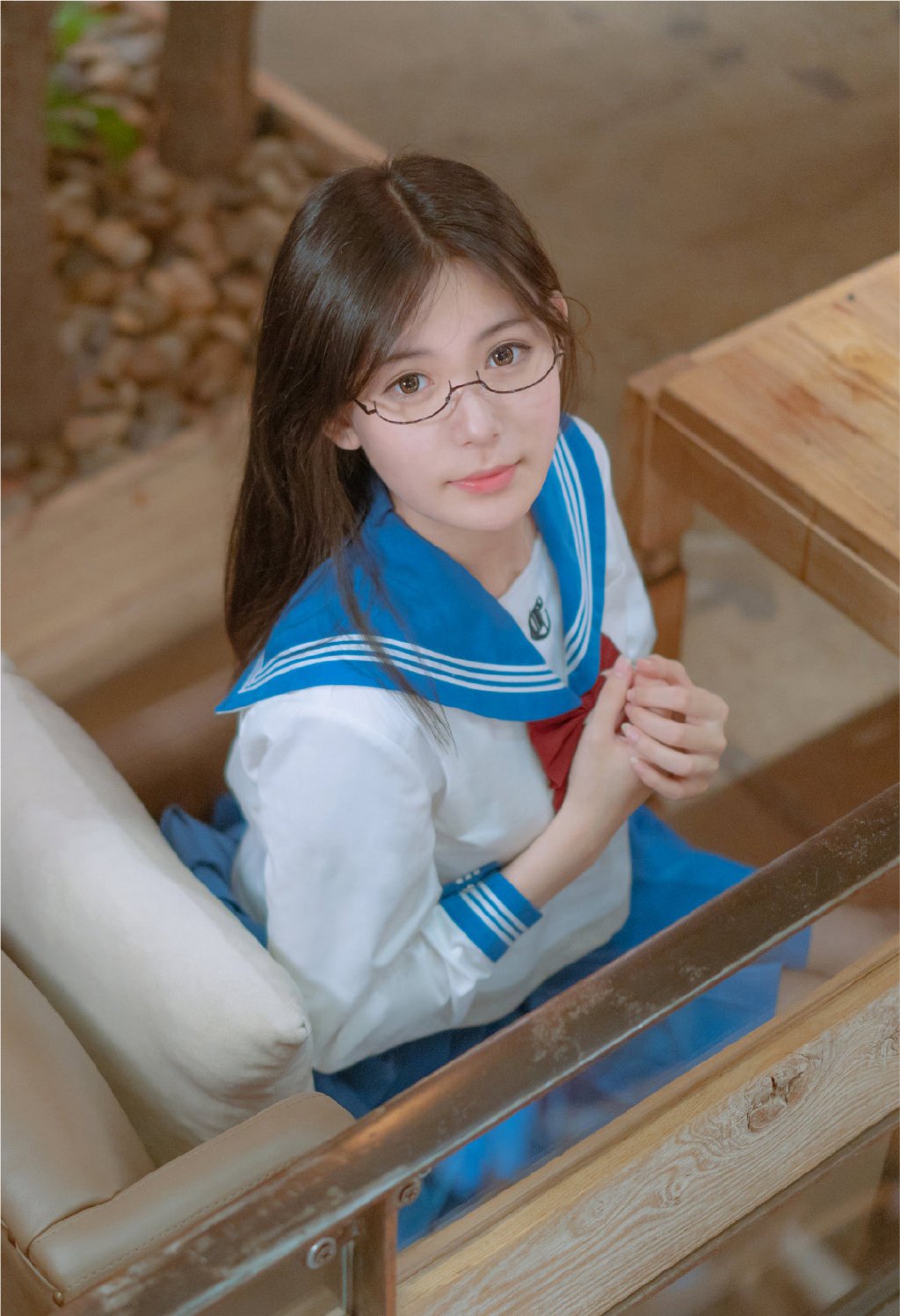 性感JK制服美女黑丝诱惑图片