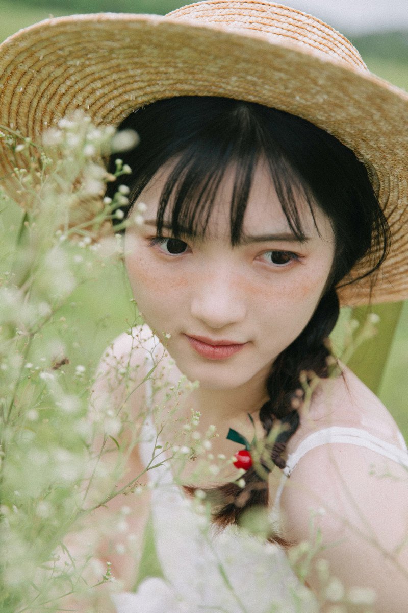 清新文艺美女日系写真图片