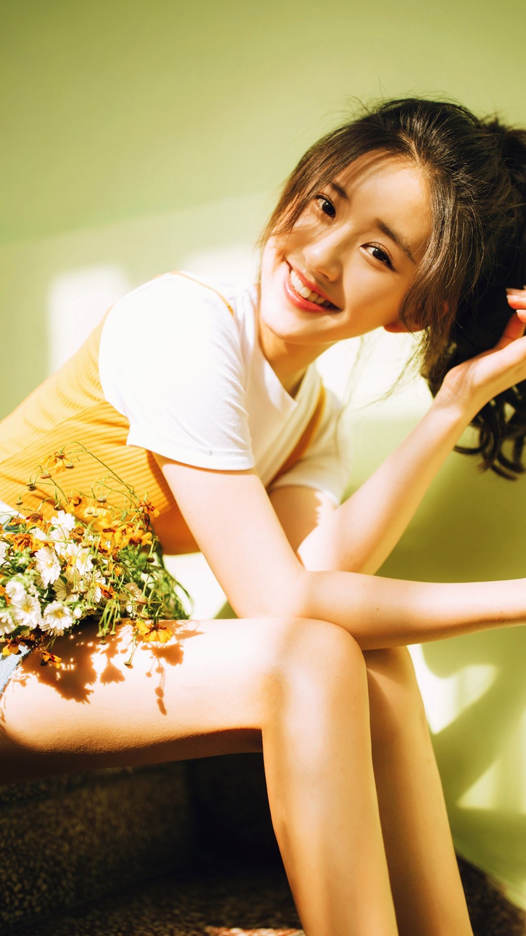 清纯性感美女白嫩美腿诱人写真图片