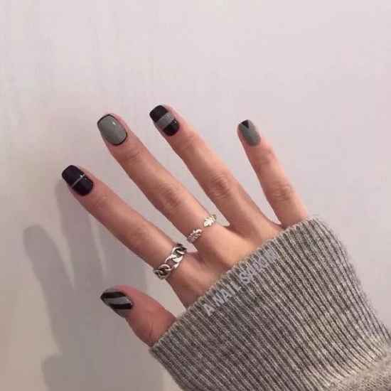 高级的美甲图片