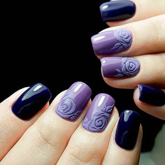 光疗美甲图片 最新美甲图片光疗美甲