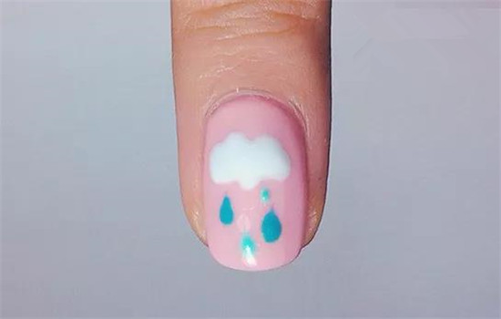 卡通美甲教程