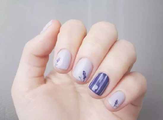 小清新美甲图片