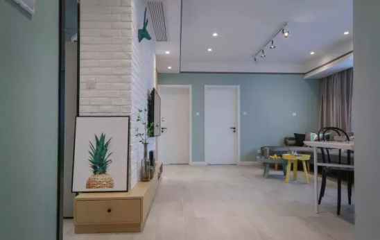 小户型装修效果图 北欧风格的清新家园