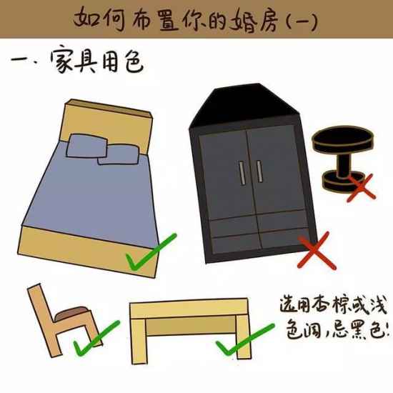婚房卧室布置图片