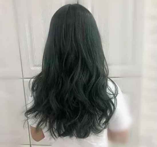 偏冷色系颜色头发图片 冷色系头发图片女