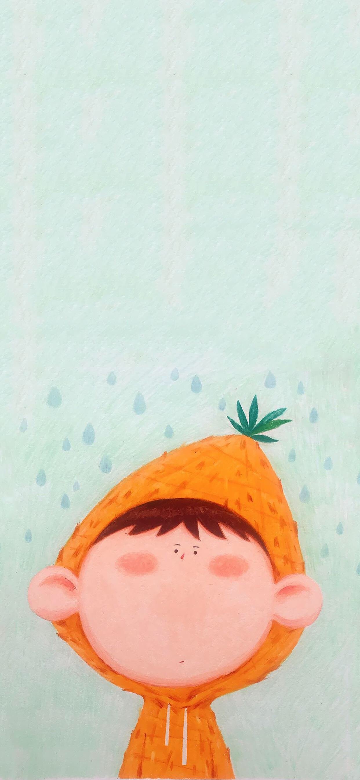 卡通手绘插画高清手机壁纸