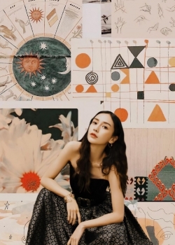 angelababy杨颖明星拼接高清手机壁纸图片
